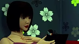 tsubaki's internship episode 1: full version with lezdom fisting and toys in 3d anime