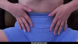 Teen Samantha Reigns feels intense pleasure getting fucked by stepmom's new boyfriend in hardcore reality