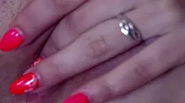 Cute amateur brunette craves intense climax with toys in solo play session