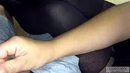 Preparing for the exam ended handjob classmate and cum on legs- xsanyany cute instruction teen 18+ public homemade legs outdoor classmate amateurs handjob