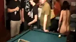 College party turns wild with lesbian orgy and pussy licking 😏