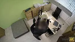 Loan4k agent interviews adorable czech teen for casting