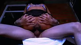 hey, the shy teen student shocked her boyfriend with a wild night in their cozy apartment