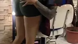 Public blowjob and anal with petite blonde prostitute ends happily outdoors