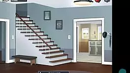 Wow, the neighbor's big tits look amazing in summertime saga!