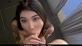 lil stepdaughter, cute asian teen brenna sparks with big tits, are you getting fucked by stepdad pov to get out of being grounded?