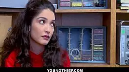 petite asian shoplifter trades sex with officer to avoid cops - jericha jem