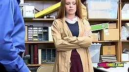 I-I accidentally ripped her clothes during the strip search in my office