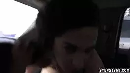 Cute teen 18+ girl gets devirginized by amateur couple on bed