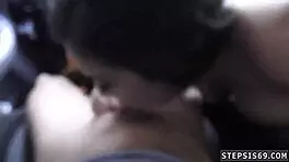 Cute teen 18+ girl gets devirginized by amateur couple on bed