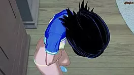 i love watching rukia finger her cute pussy in bleach hentai until she cums