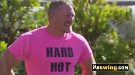 Blowjobs galore at this wild swinger orgy tonight