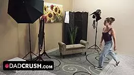 lusty stepdaughter tied and dominated by stepdaddy