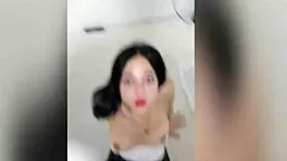 Punishing teen girlfriend with deepthroat blowjob for being late prostitute