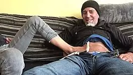 Footjob - Enjoying Beautiful Feet Of Little Spanish Blonde