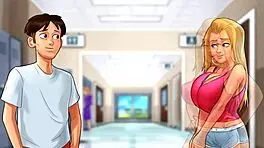 Amateur anal teen gets hardcore fucking in school locker with big tits and ass