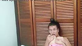 Sucking And Playing With My Titties