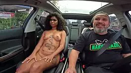 aycha martinelly naked on streets with curly hair