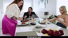 In this step family business, tina melt rides tommy gunn hard