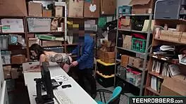 Teen robbers com hot shoplifter fucked in doggystyle - eden sin 😏