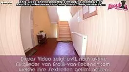 German Slut Receives Client And Fucks For Money