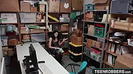 Teen robbers com hot shoplifter fucked in doggystyle - eden sin 😏