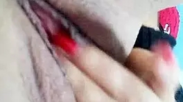 The compliant latina wife gets her legs spread wide, fingered intensely until she orgasms.