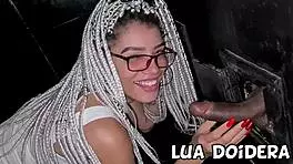 N�o Aguentei S� Chupar Pau No Gloryhole E Chamei Um Neg�o Pra Dentro Da Cabine Pra Foder Minha Bucetinha