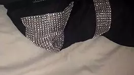 Homemade couple plays with pussy