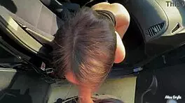 Amateur Risky Car Sex Makes Slutty Teen 18+ Moan Loudly In Pov With Rough Fucking And Cum On Ass.