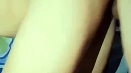 Stepmother And Stepson Fuck Before Husband Arrives. She Rides His Cock Hard.