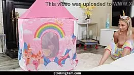 Caught Stepbrother With Chloe Temple And Ricky Spanish