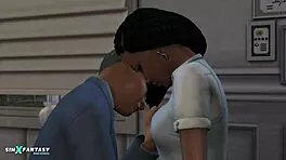 bad studies with siobhan fyres in the sims 4 porn cartoon