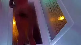 hot kendra cole masturbates in sexy shower bathing