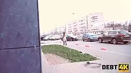 Stunning Babe Pays Debt With Sex