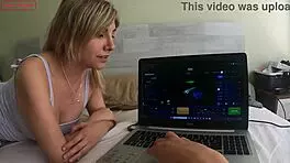 Intense Facial Cumshot On Petite Pretty Teen Girlfriend After Horny Sexual Bet