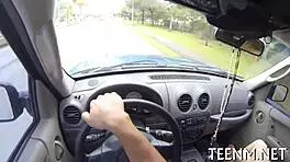 Cash for beauty, lucy tyler gives skillful blowjob in teen hardcore sucking