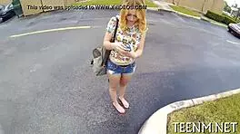 Cash for beauty, lucy tyler gives skillful blowjob in teen hardcore sucking