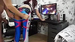 d va quickie with miss banana