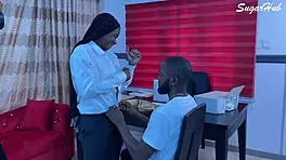 He fucks me with his big fat cock at work 😏