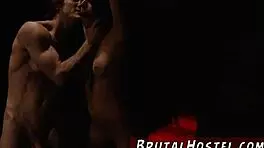 Two Young 18+ Girls Sydney Cole And Olivia Punished In Garage