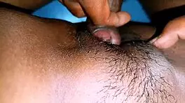In an Indian village, a homemade couple engages in tight pussy fucking with shaved Asian milf from POV