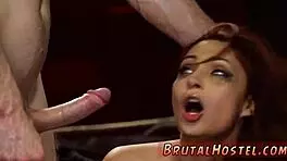 wife in rough bdsm orgy