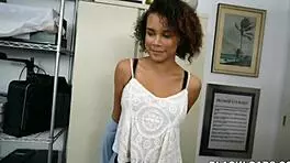 Tiny teen 18+ can’t wait to bang her black boss hard... 🔥