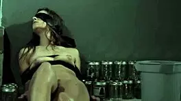 Gushing Dyke Enjoys Threeway With Teens