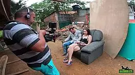 bastidores da novinha luara amaral gravando na comunidade com binho ted e bettohfitness em creampie reality.