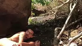 Stunning Brunette Babe Fucked Hard on Beach Outdoors! Wow!