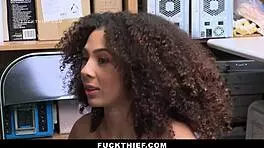 Black Teen Gets Mall Guard's Dick As Punishment