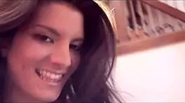 amazing brunette AMANDINE gets FUCKED in photoshoot scene