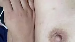 Teen moans during solo masturbation and quick orgasm!